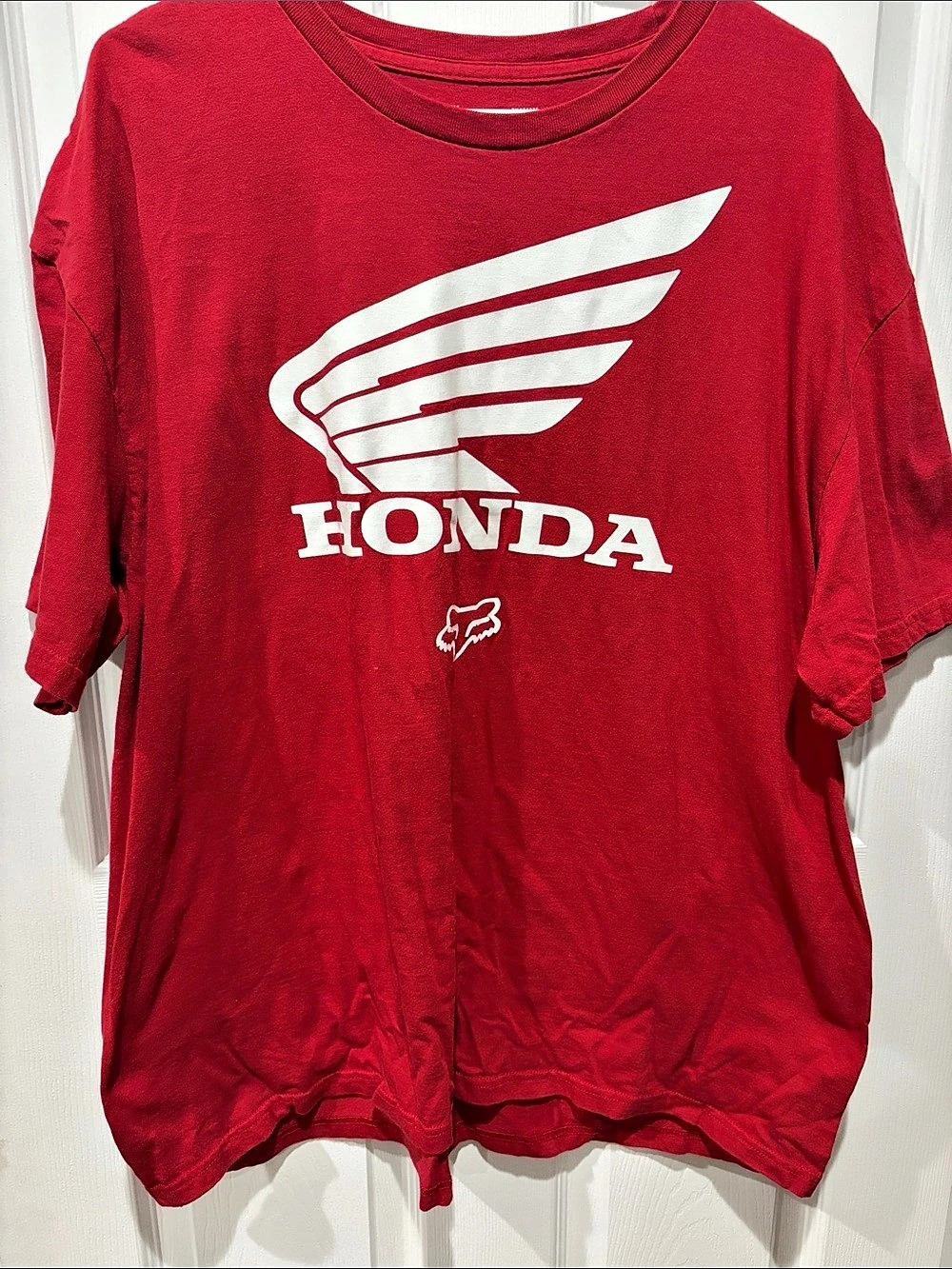 Fox Racing x Honda Premium Tee Red & White XXL